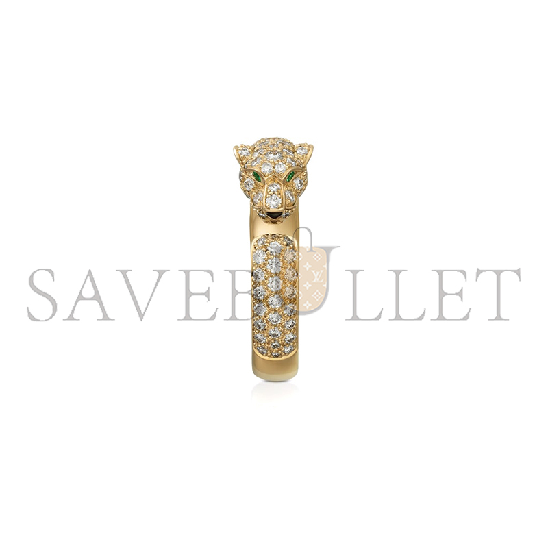 CARTIER PANTHÈRE DE CARTIER RING, SMALL MODEL, PAVED N4765500